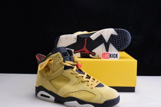 Rep 6 AIR CN1084-300 X SCOTT JORDAN YELLOW TRAVIS 0825